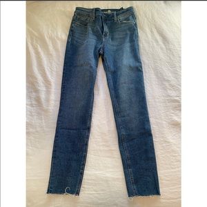 Max studio high rise skinny jeans